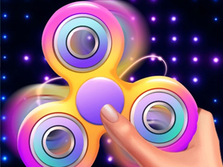 Fidget Spinner Neon Glow Online