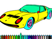 Lamborghini Coloring Book