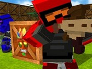 Blocky Gun Paintball