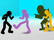 Stickman Street Fighting 3D