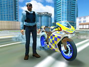 Police Motorbike Traffic Rider