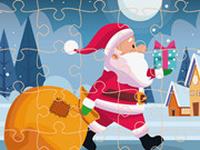 Santa Claus Gift Bag Jigsaw