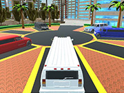 Luxury Limo Taxi Driver City Game