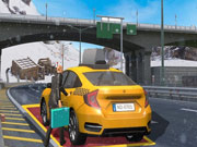 Modern City Taxi Car Simulator