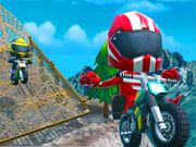 Crazy 2 Player Moto Racing