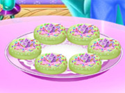 Yummy Rainbow Donuts Cooking