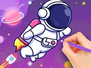 Coloring Book: Astronaut